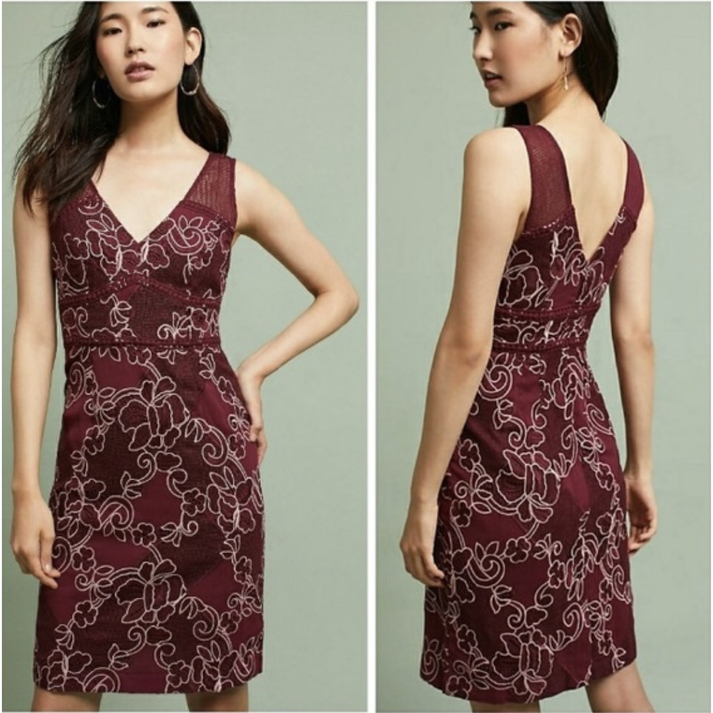Anthropologie Moulinette Soeurs Ariana Lace Dress Size 0